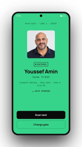 The simsim scanner app